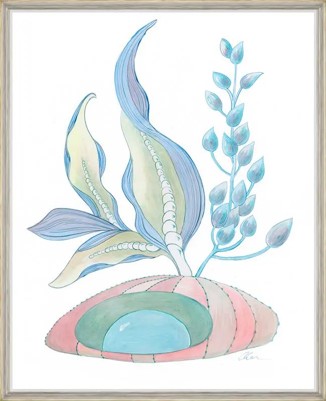 the-pearl-next-door-seaweed-anemone-coastal-art-print-Allison-Cosmos
